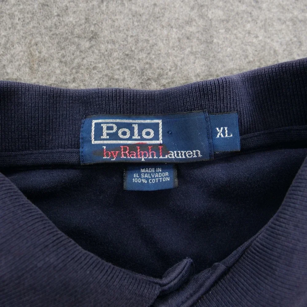 Polo Ralph Lauren Shirt Mens Extra Large Blue Pony Logo Golf Casual
